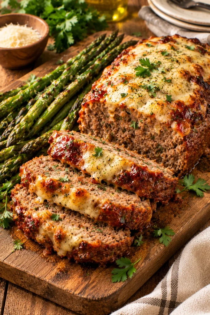 Beef Parmesan Meatloaf