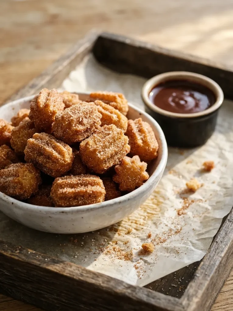 Cinnamon Sugar Churro Bites