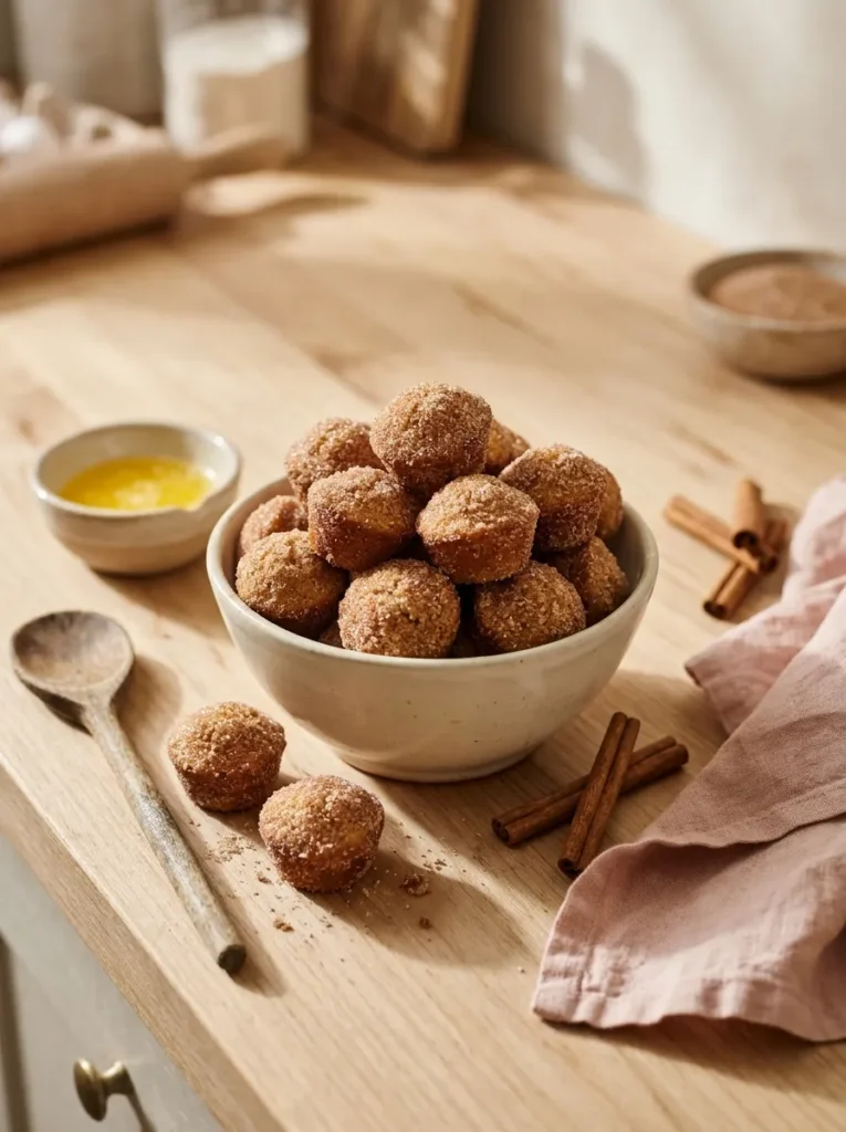 Cinnamon Sugar Mini Churro Muffins
