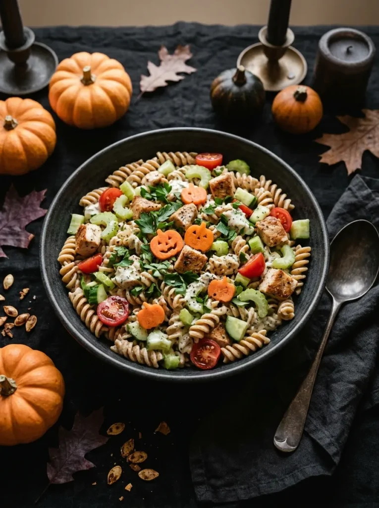 Creamy Chicken Ranch Pasta Salad