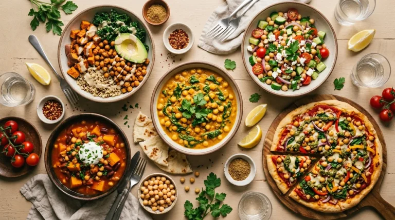 High Protein Chickpea Recipes