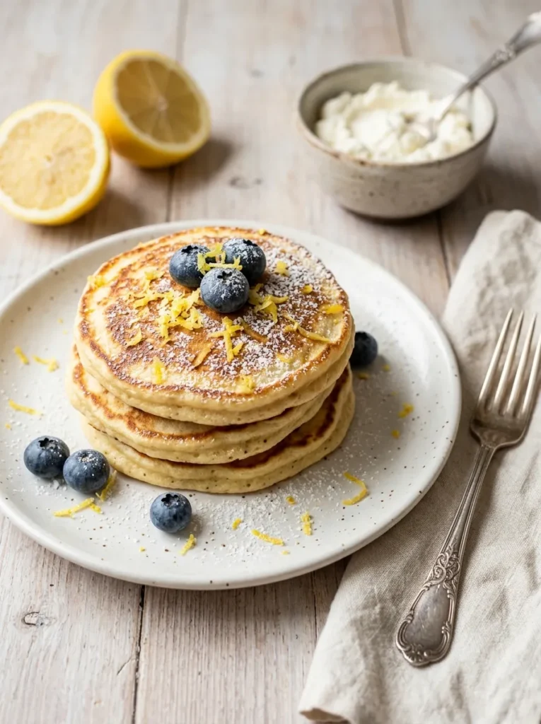 Lemon Ricotta Pancakes