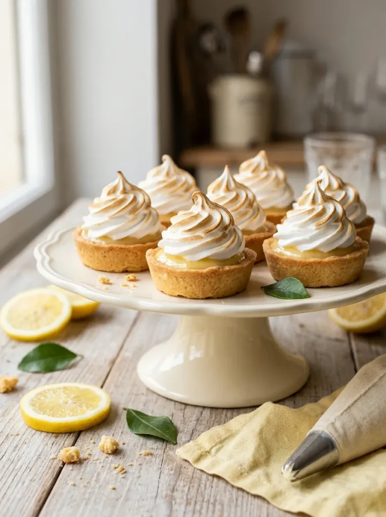 Mini Lemon Meringue Tartlets