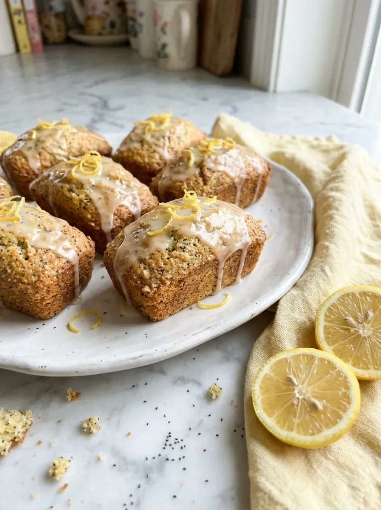 Mini Lemon Poppy Seed Loaves