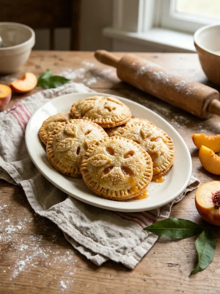 Mini Peach Hand Pies