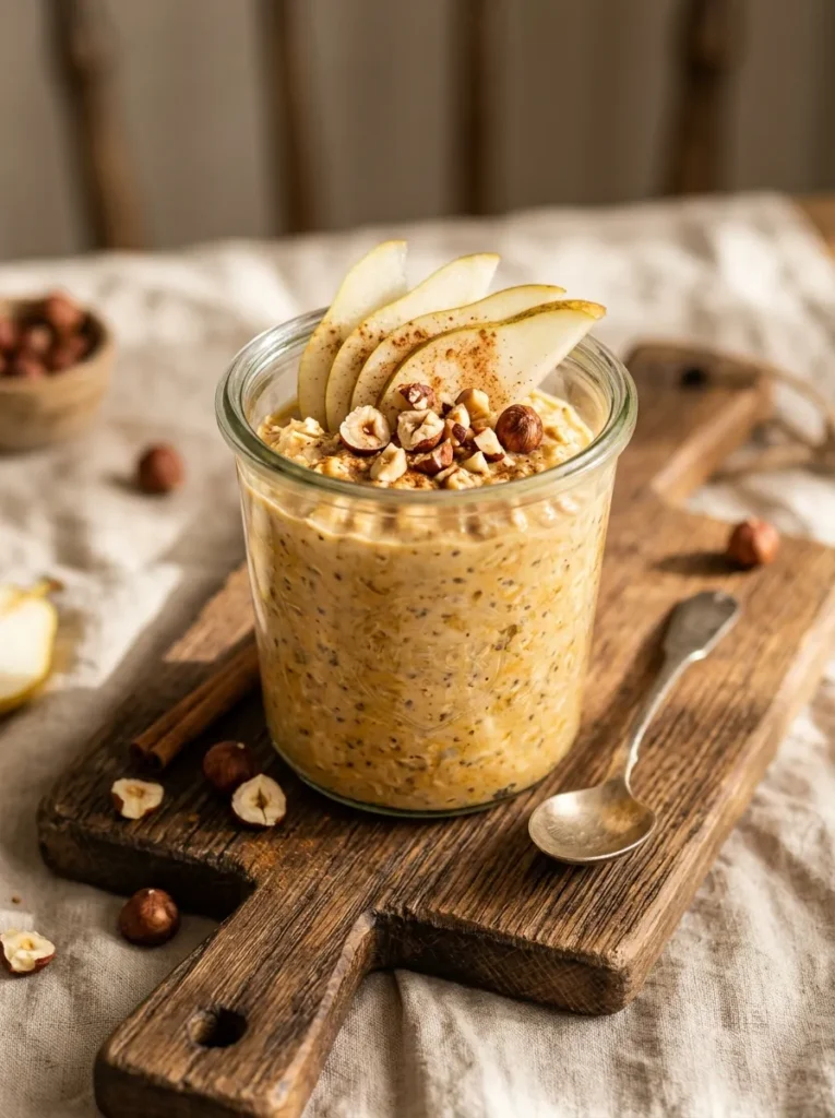 Pear Ginger Pumpkin Oats