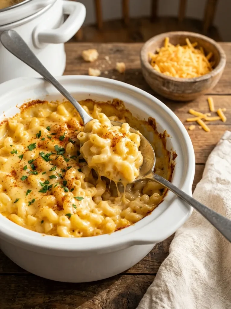 Slow Cooker Mac and Cheese